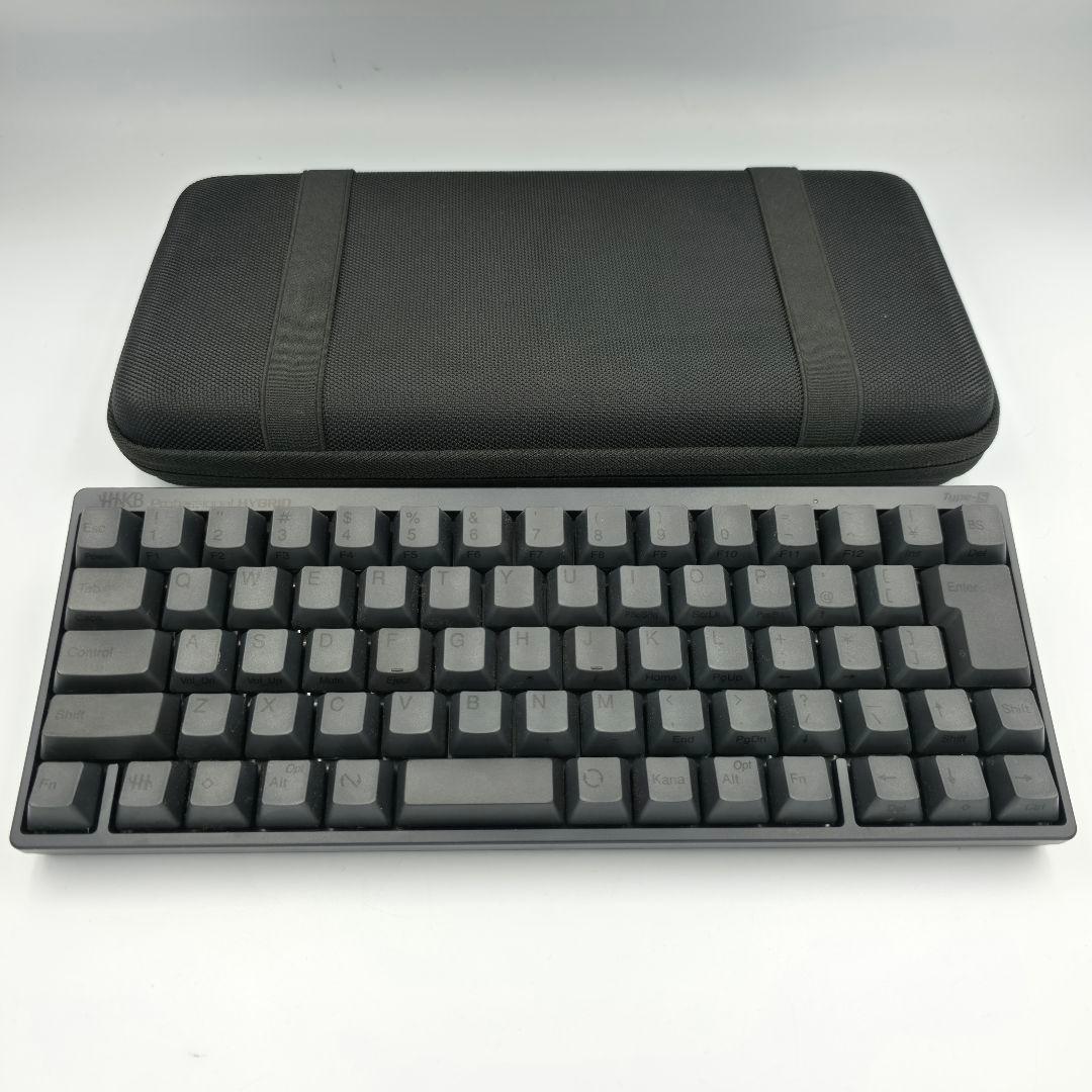 ​【美品】HHKB HYBRID Type-S 日本語 墨 PD-KB820BS