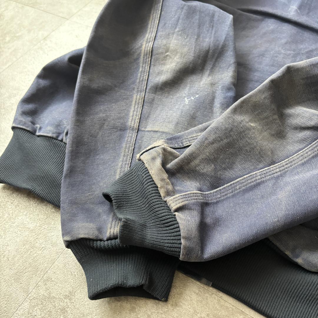 企業 80-90s 星タグ USA ネイビー アクティブジャケット XL