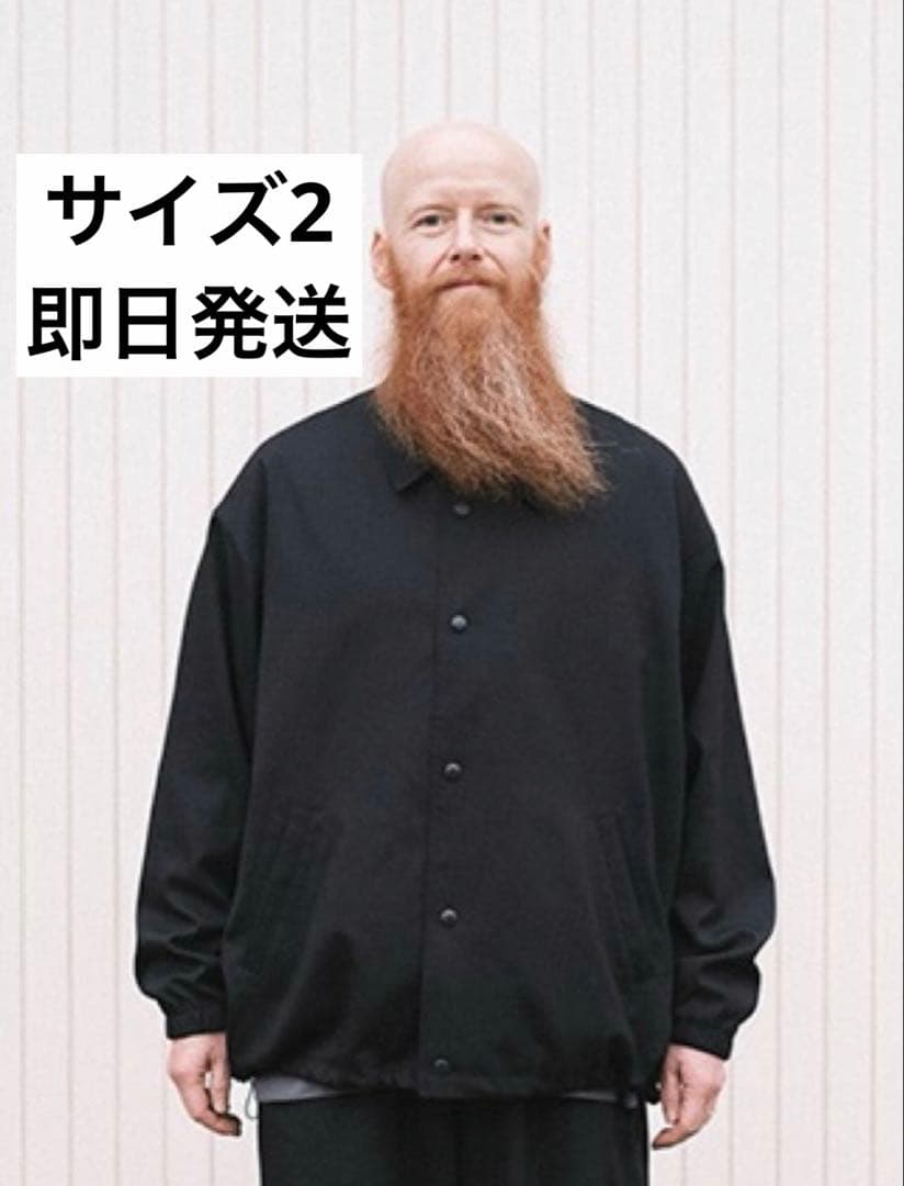 サイズ2 Wide Dad COACH JK POPUP 限定　ブラック