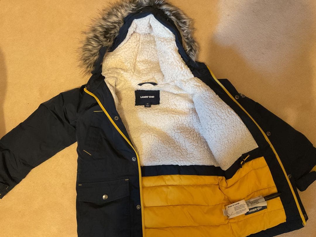 LAND'S END スノーウェア　上下セット　防水　5才　6才　110 120