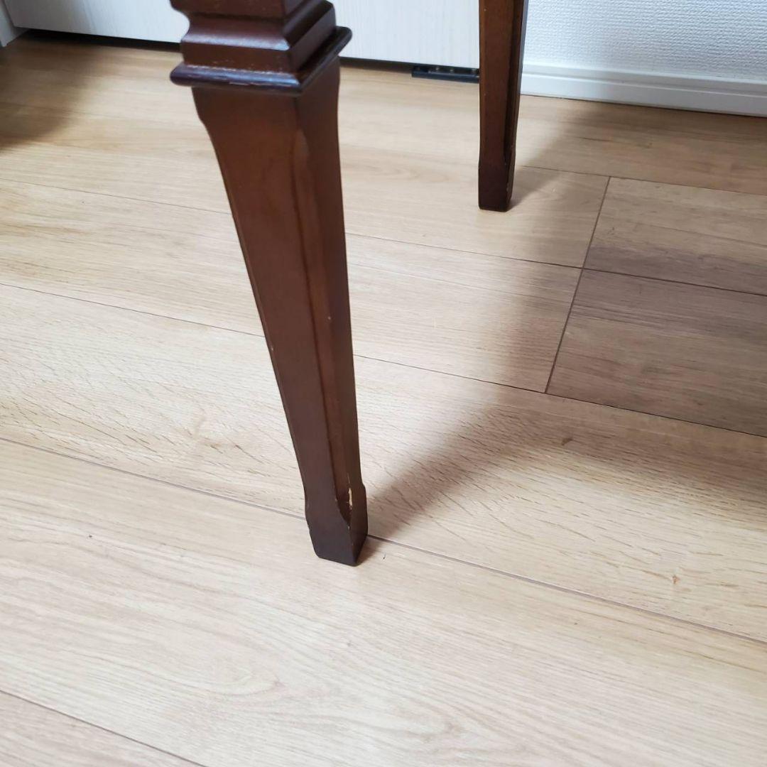 マルニ木工 地中海木製 サイドテーブル 引き出し付き 良品