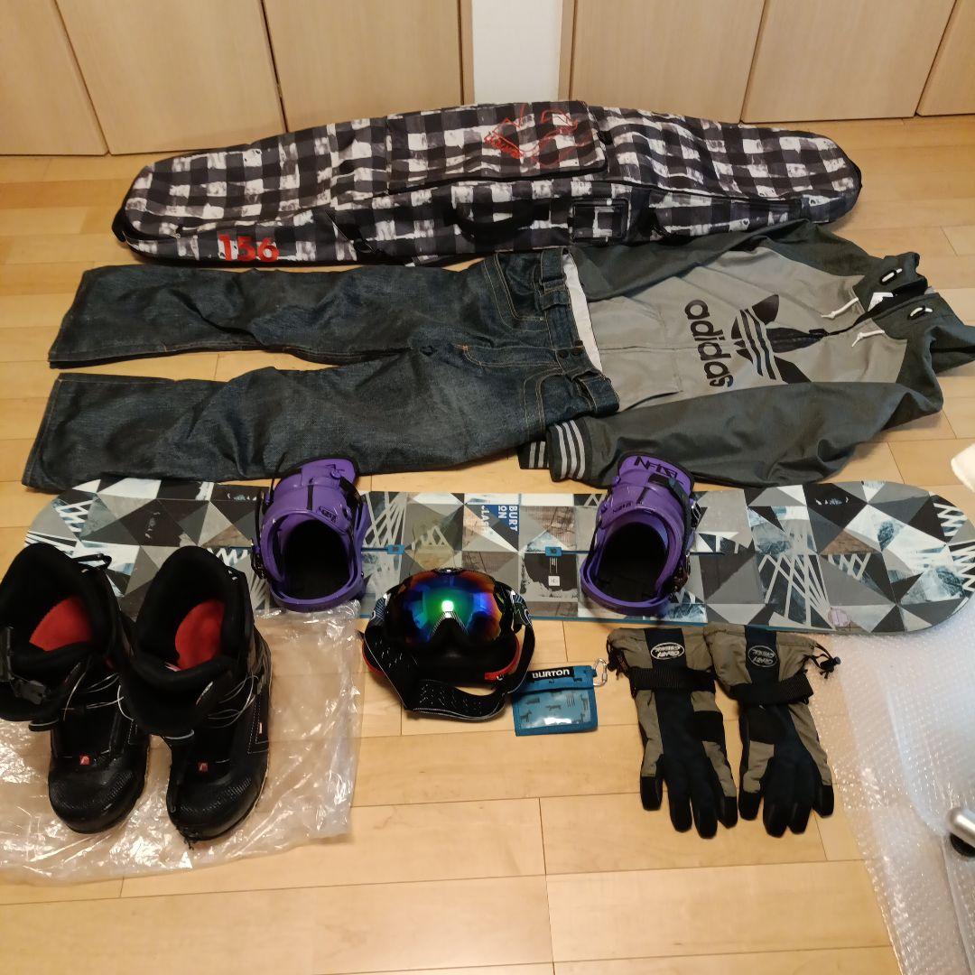 スノーボード　フルセット（バートン　アディダス　ヘッド等）