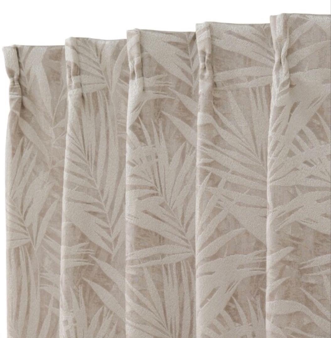 【新品】ニトリ ジャガードカーテン RK007 100×200 遮光2級