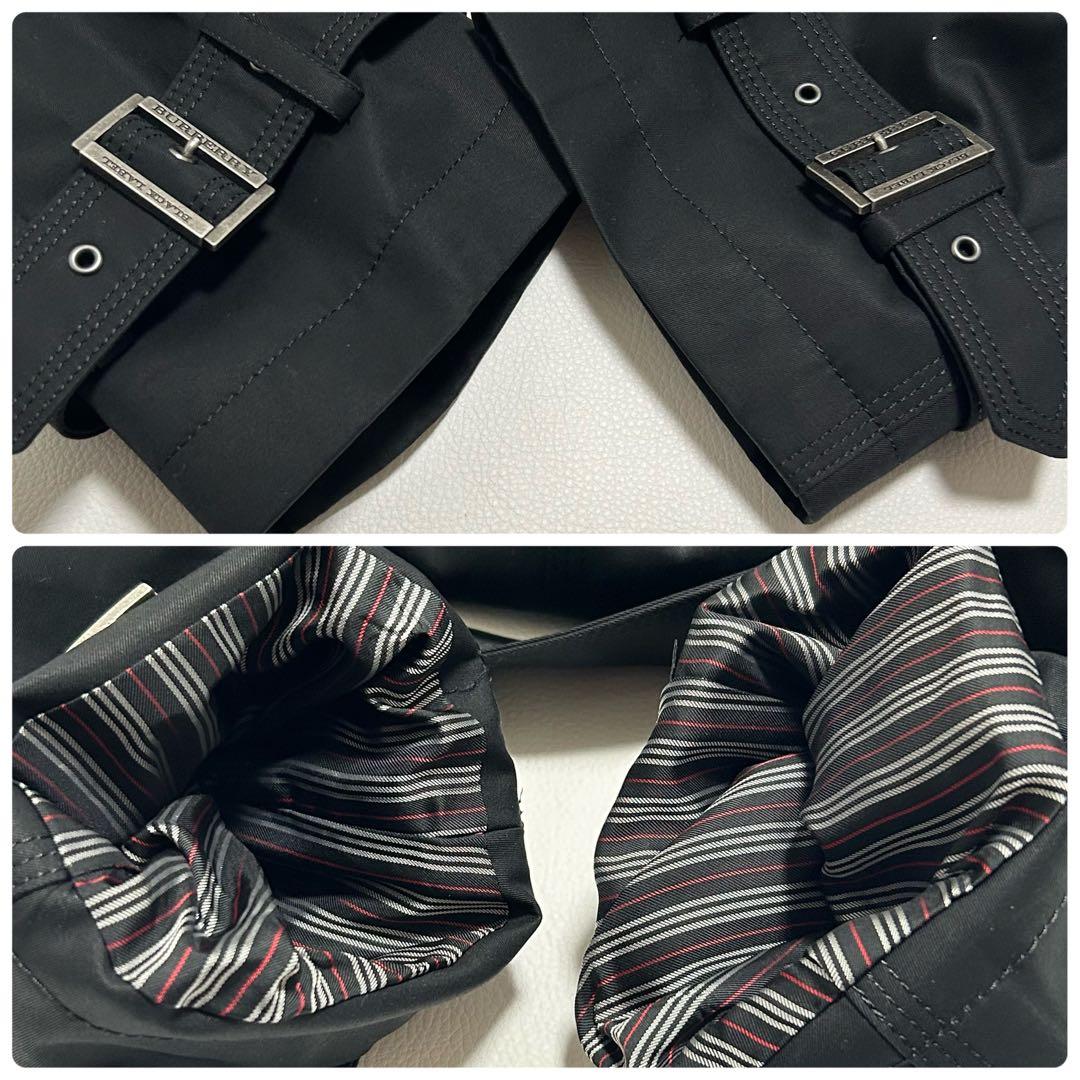 ✨極美品 バーバリーブラックレーベル 2WAY トレンチコート ライナー LL