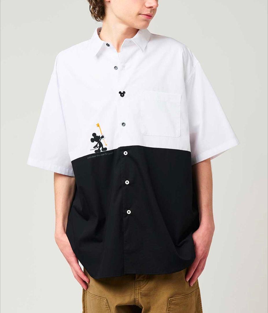 キングダムハーツ　いっしょに鍵をかけよう！｜ルーズフィット半袖シャツ　XL
