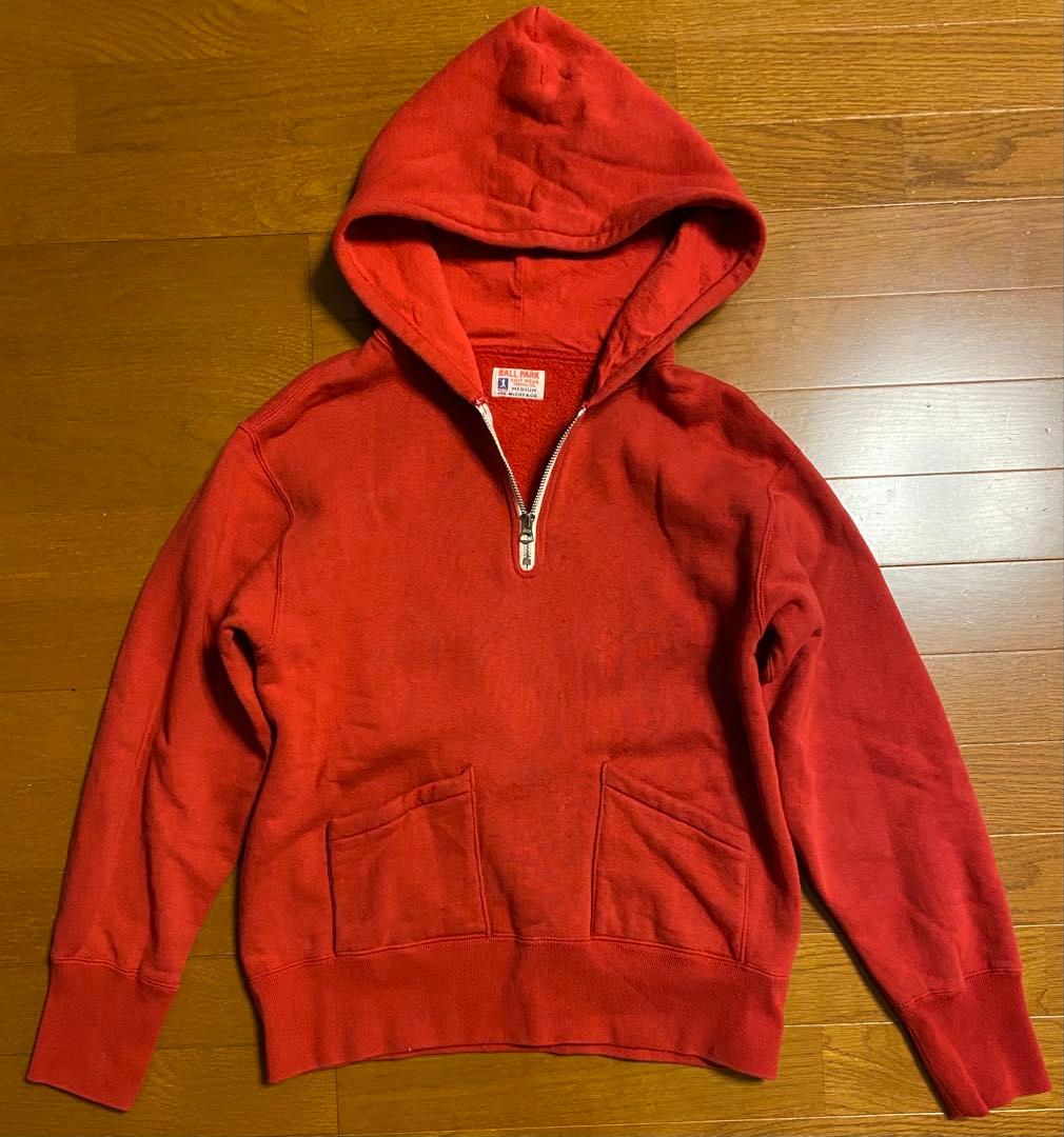 リアルマッコイズ ハーフジップパーカー　サイズM