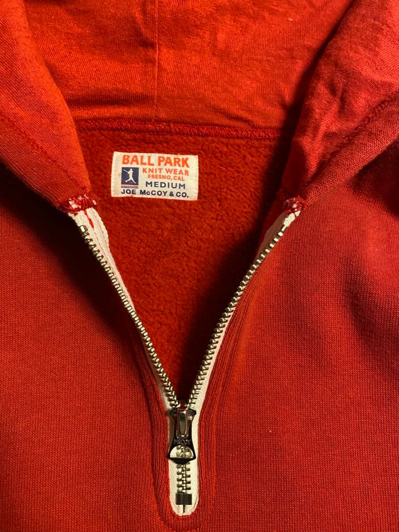 リアルマッコイズ ハーフジップパーカー　サイズM