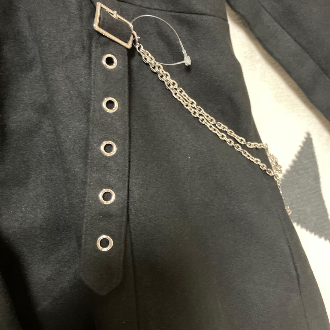 夢展望　DEAR MY LOVE サイドチェーンセーラー闇属性コート 新品タグ付