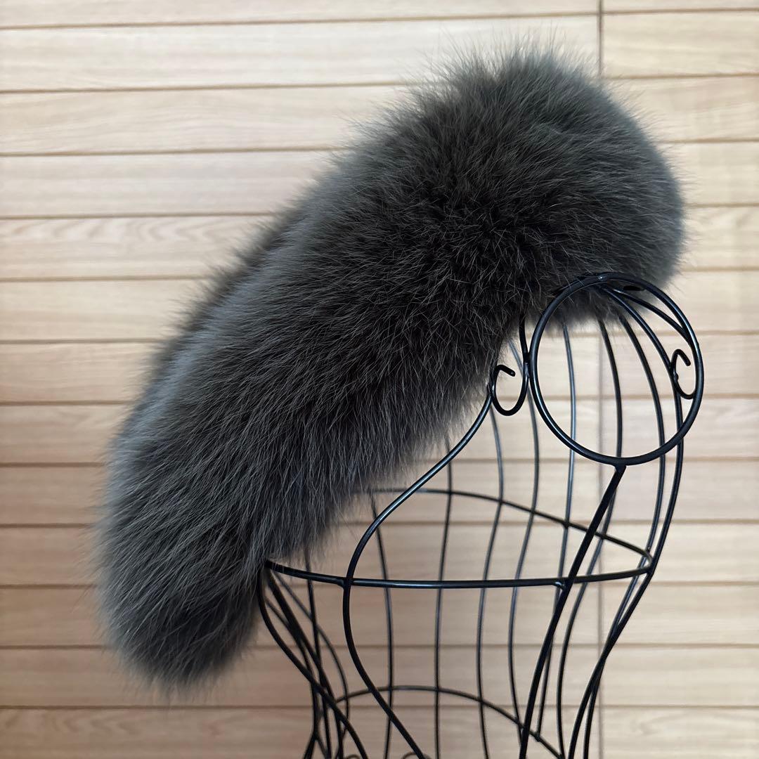 美品✨成人式SAGAFOX 銀サガフォックス ショール 最高級ショールボリューム