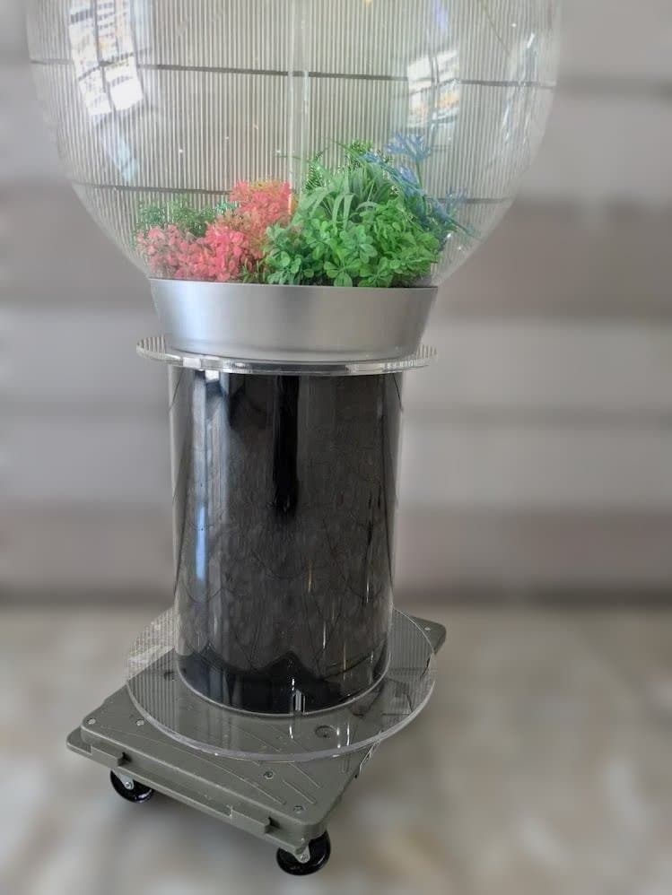 ※直接手渡し（福岡県福岡市）　Oase　バイオーブ　アクリル水槽 キャビネット