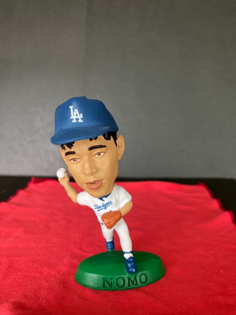 2013 球場配布品（SGA）野茂 英雄　ボブルヘッド人形＋ヘッドライナーズ