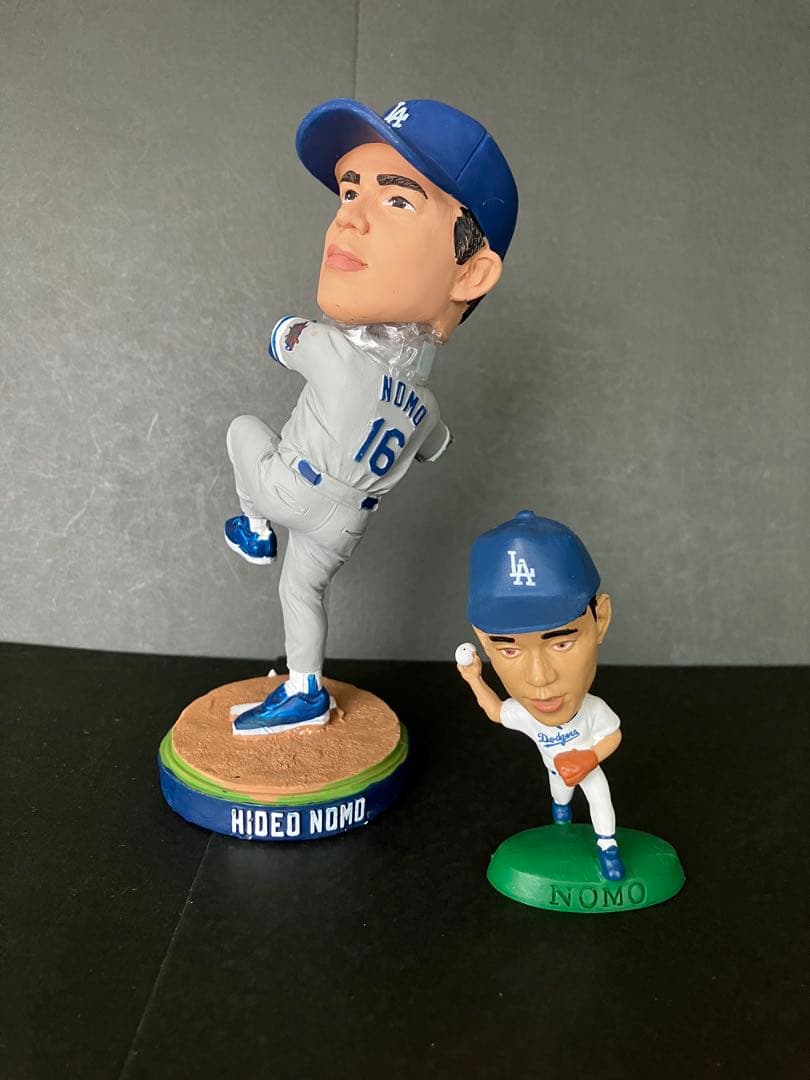 2013 球場配布品（SGA）野茂 英雄　ボブルヘッド人形＋ヘッドライナーズ