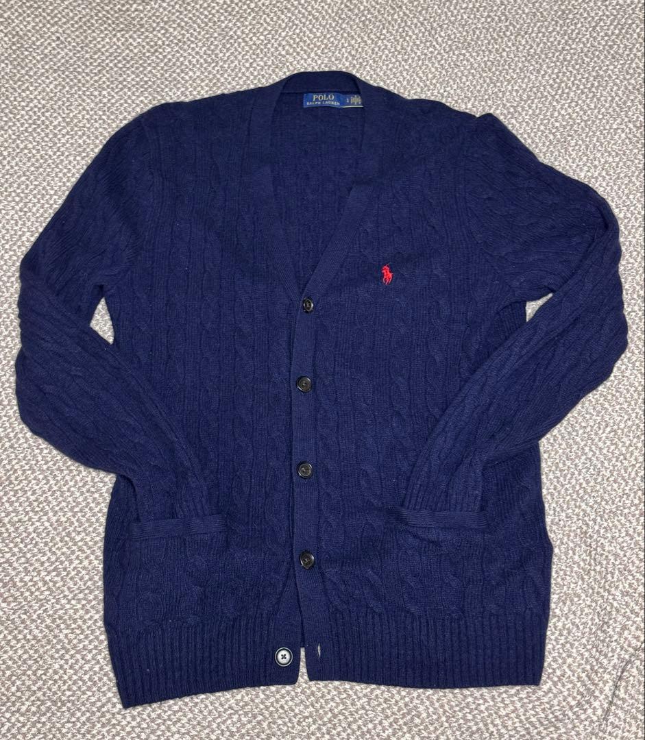 Polo Ralph Lauren ネイビー カーディガン