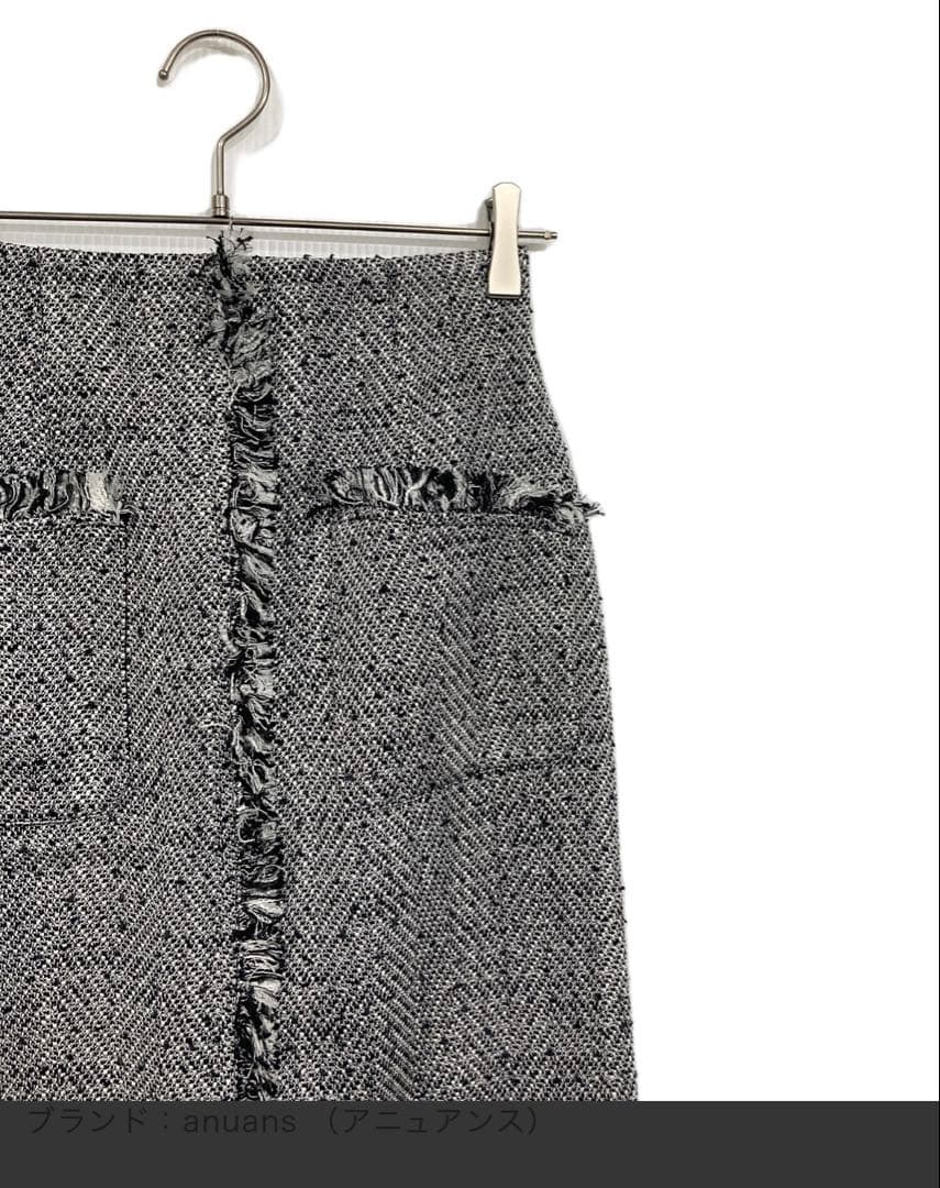 アニュアンス　ツイードスカートM