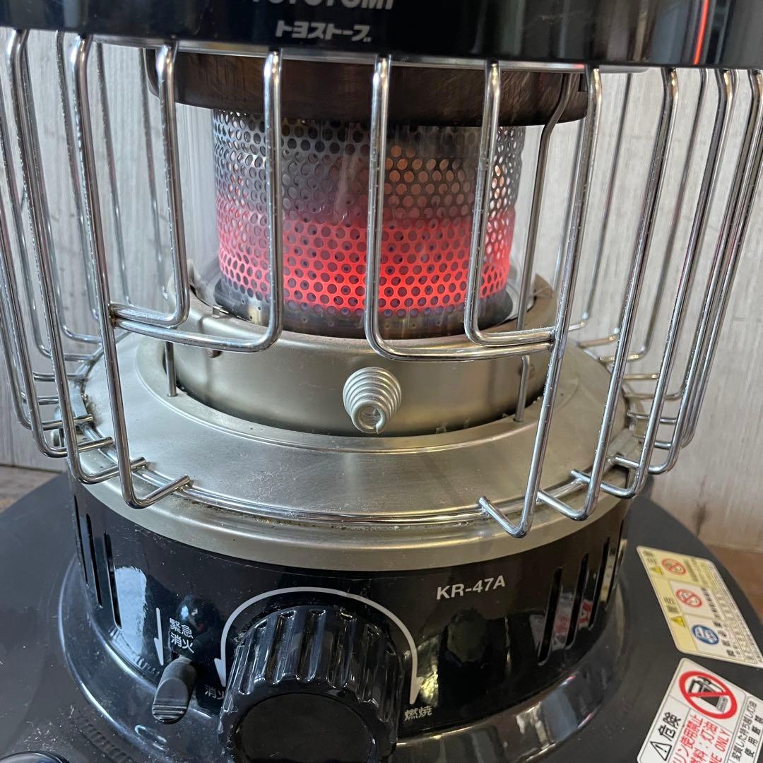 TOYOTOMI 石油ストーブ KR-47A 2019年製 自然通気型開放式