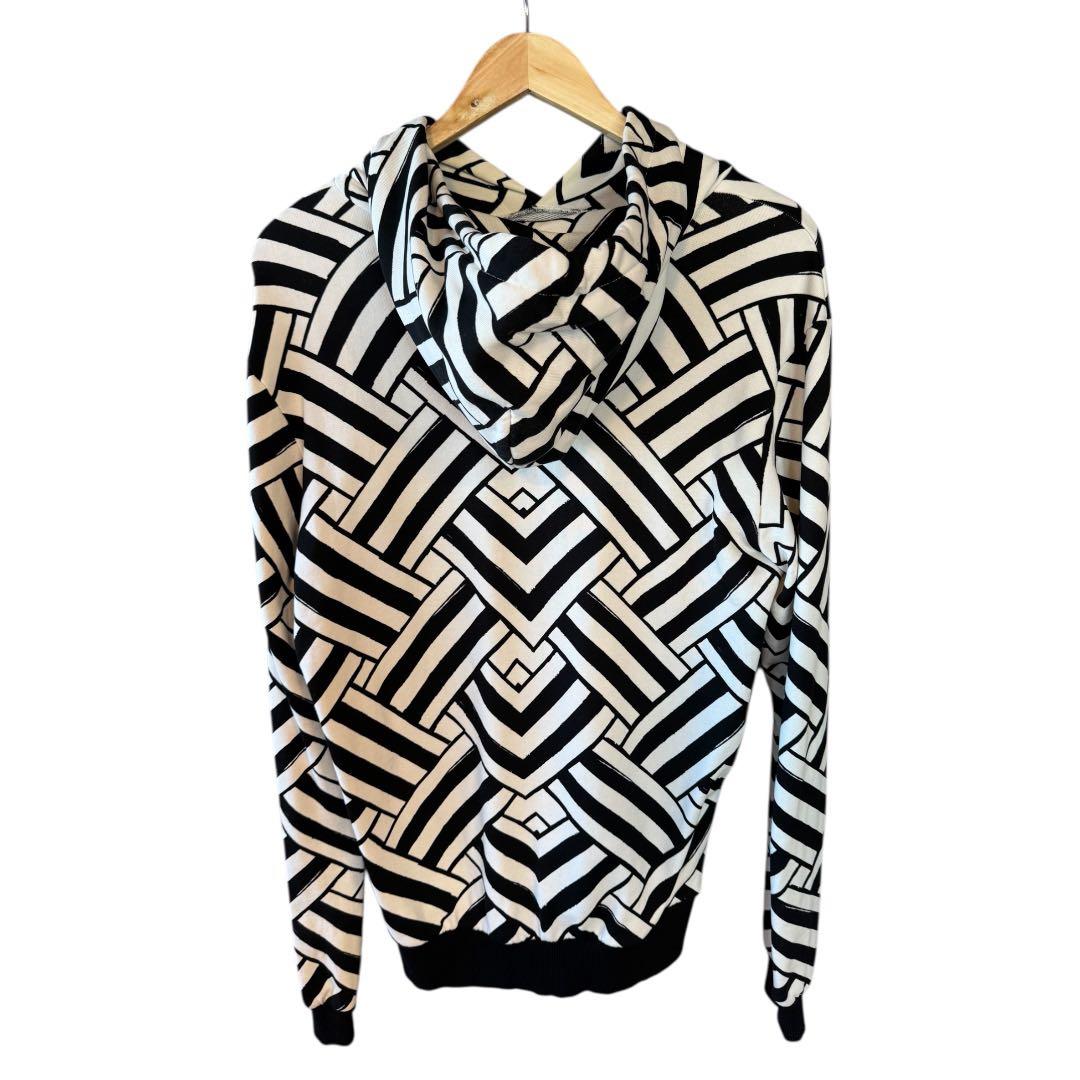 DOLCE & GABBANA 幾何学グラフィック パーカー フーディー M