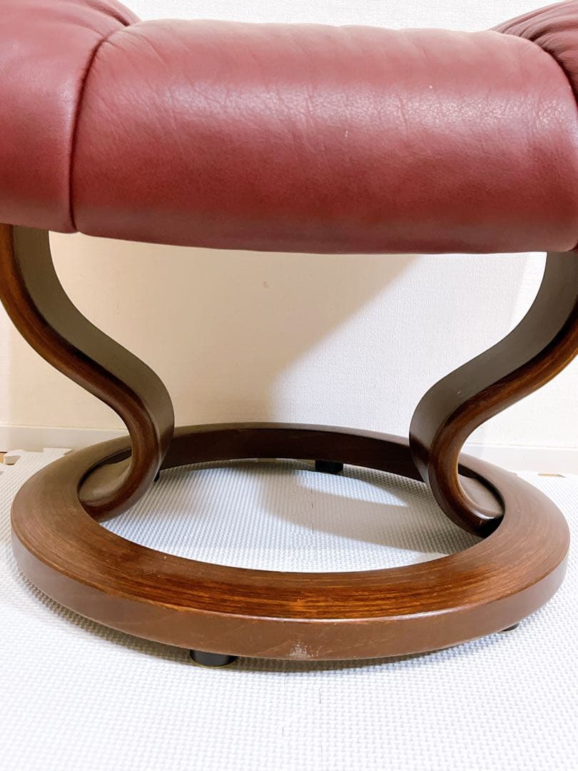 【送料込み】EKORNES エコーネス オットマン ストレスレスチェア レザー