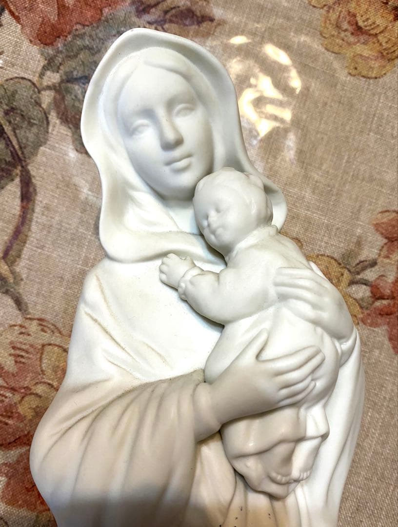 聖母子像 約31cm