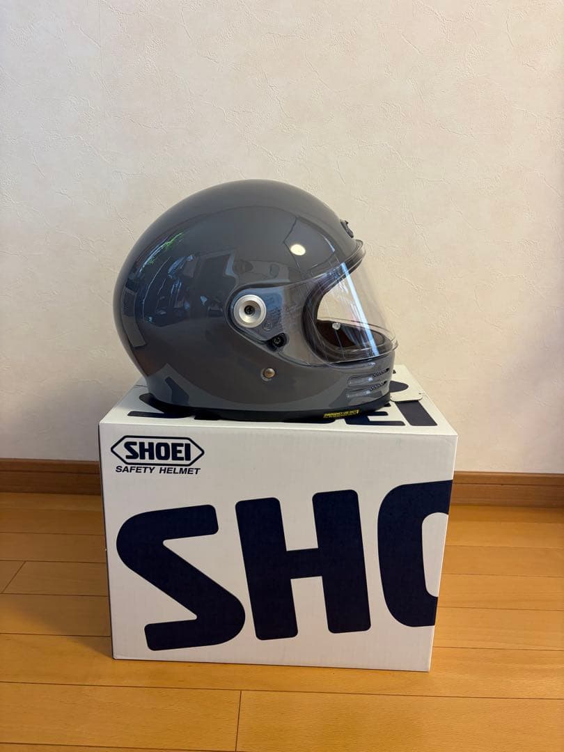 40U　SHOEI グラムスター バサルトグレー　Lサイズ