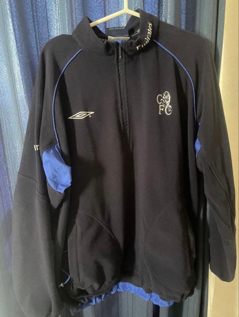 Umbro チェルシー ハーフジップジャケット フリース 00s