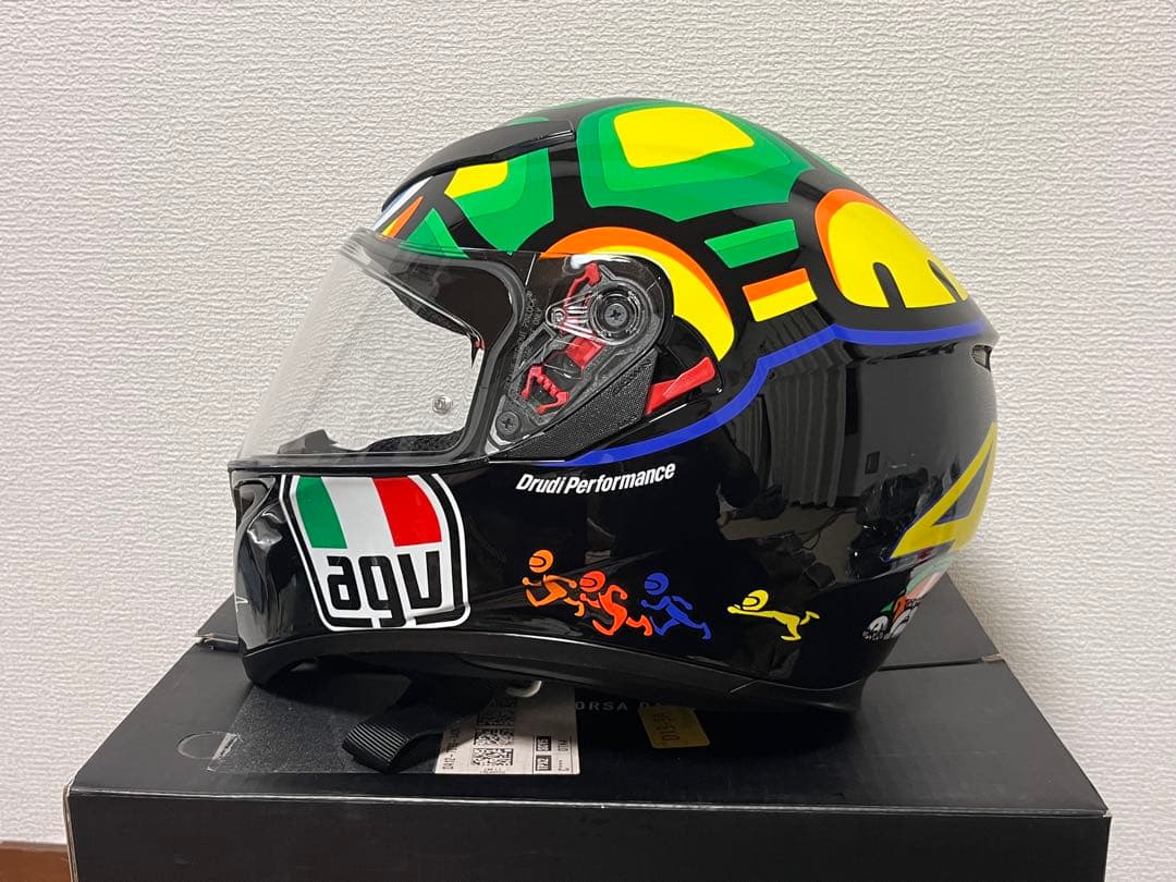 AGV ヘルメット S 未使用／限定デザイン／付属品あり正規品