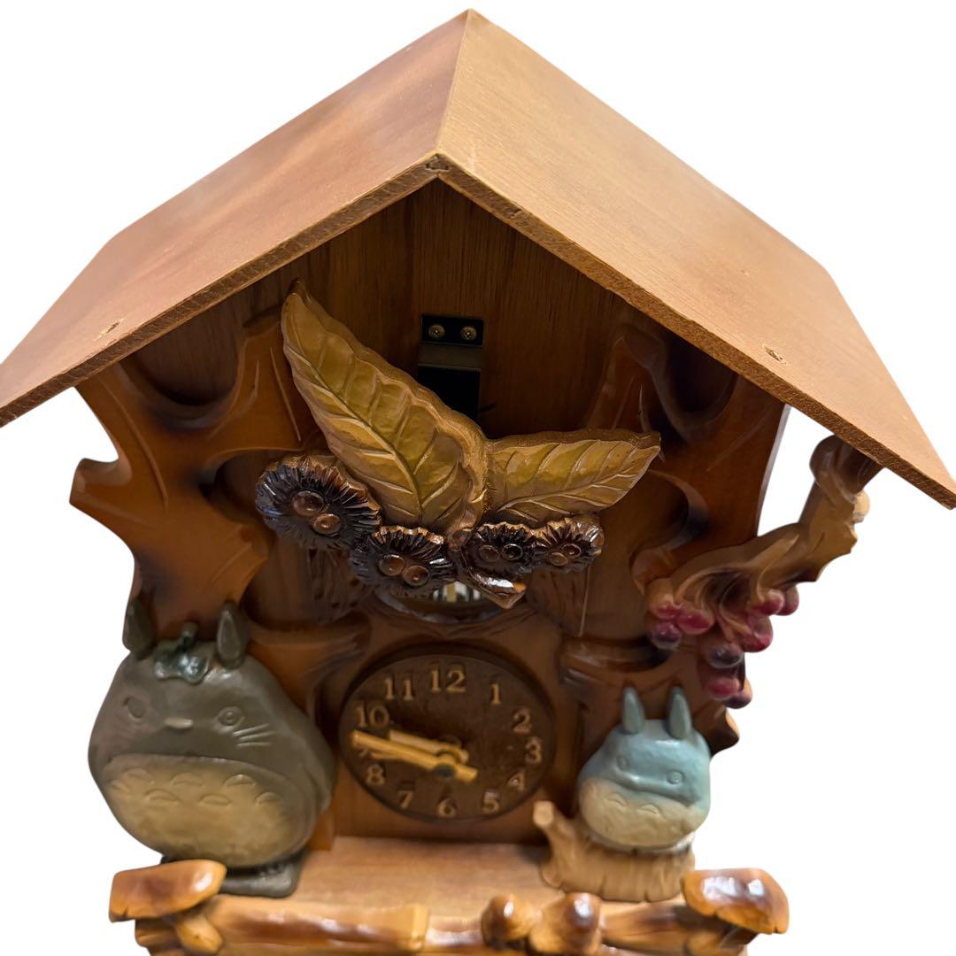 となりのトトロ からくり時計 廃番モデル 動作良好