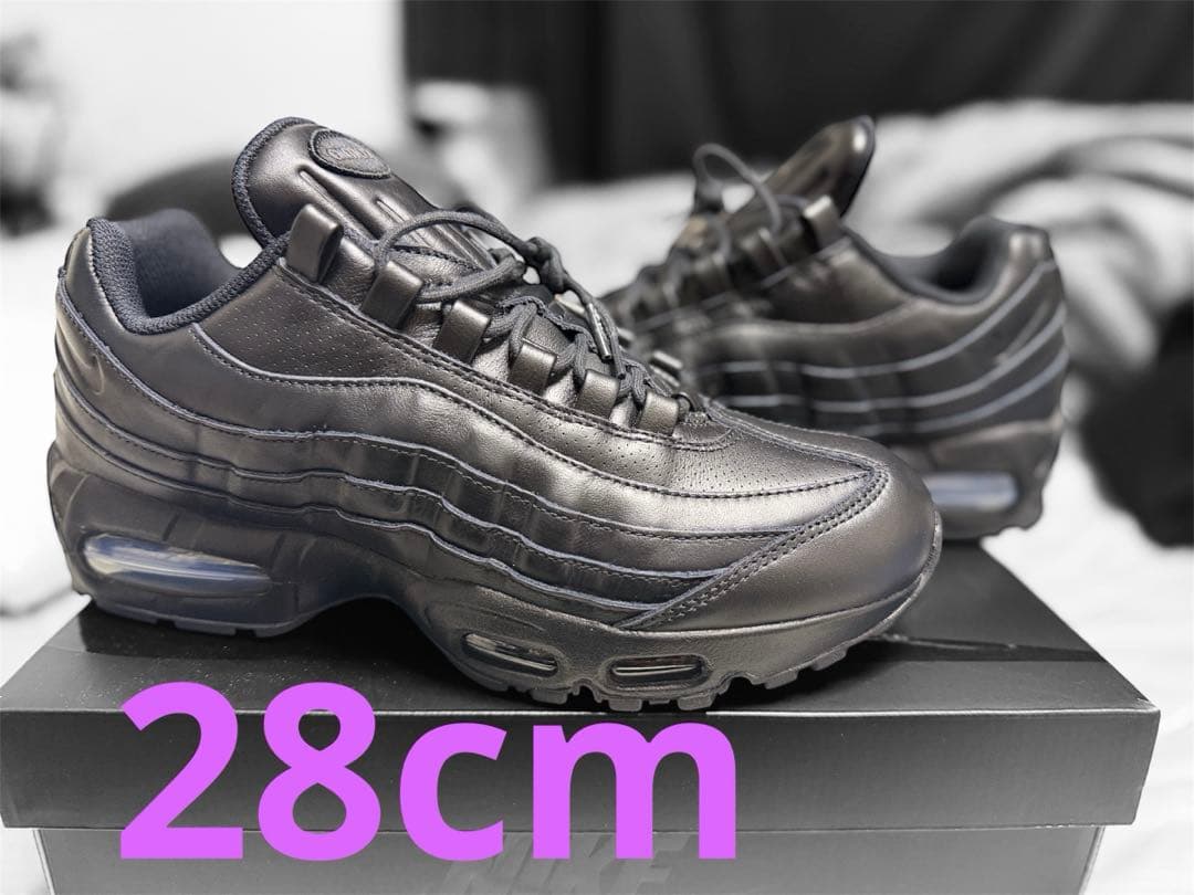 【極美品】Air Max 95 Leather Big Bubble QS