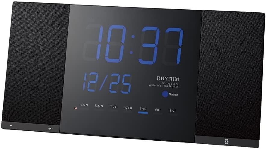 リズム時計TOKIOTO　Bluetooth対応スピーカー付8RDA71RH02