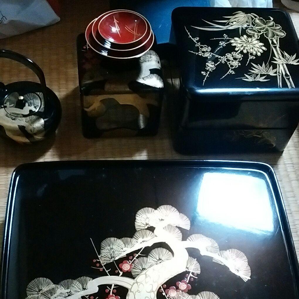 輪島塗り　お正月セット