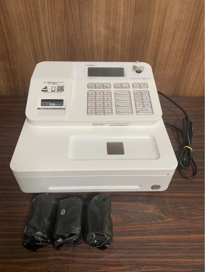 カシオ レジ SR-G3 -WE ホワイト