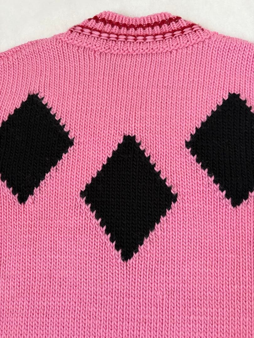 エルマンノシェルビーノ　ピンクニット　38