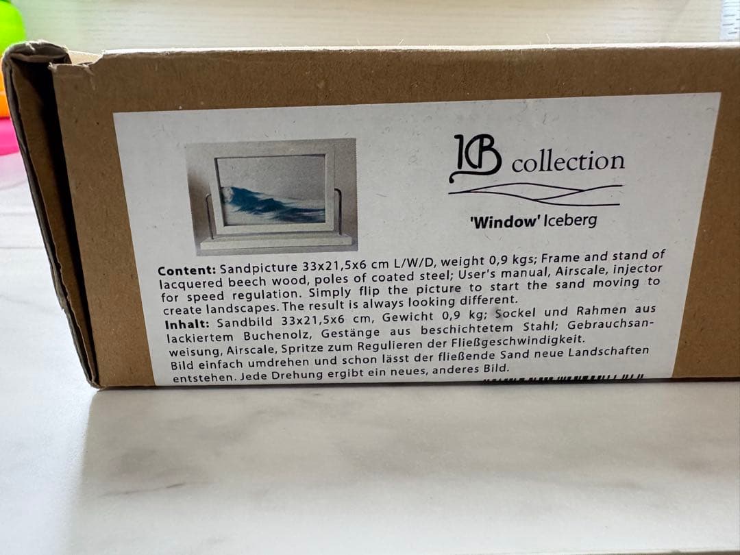 JB collection サンドアート 青と白