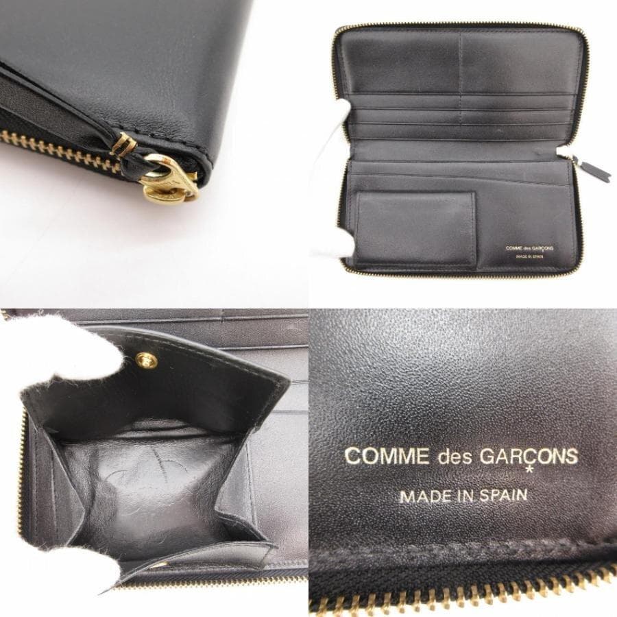 美品 コムデギャルソン 長財布 ラウンドファスナー 30-25120303