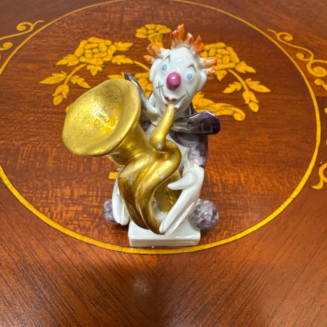 ★マイセン★ミュージッククラウン★【 チューバ 】★7 ㎝★新品未使用★一級品★