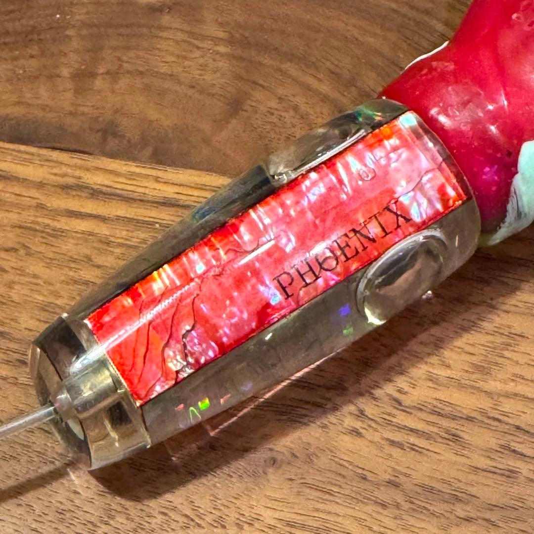 カジキ トローリング フェニックスルアー ８号サイズ ダブルフック付き②