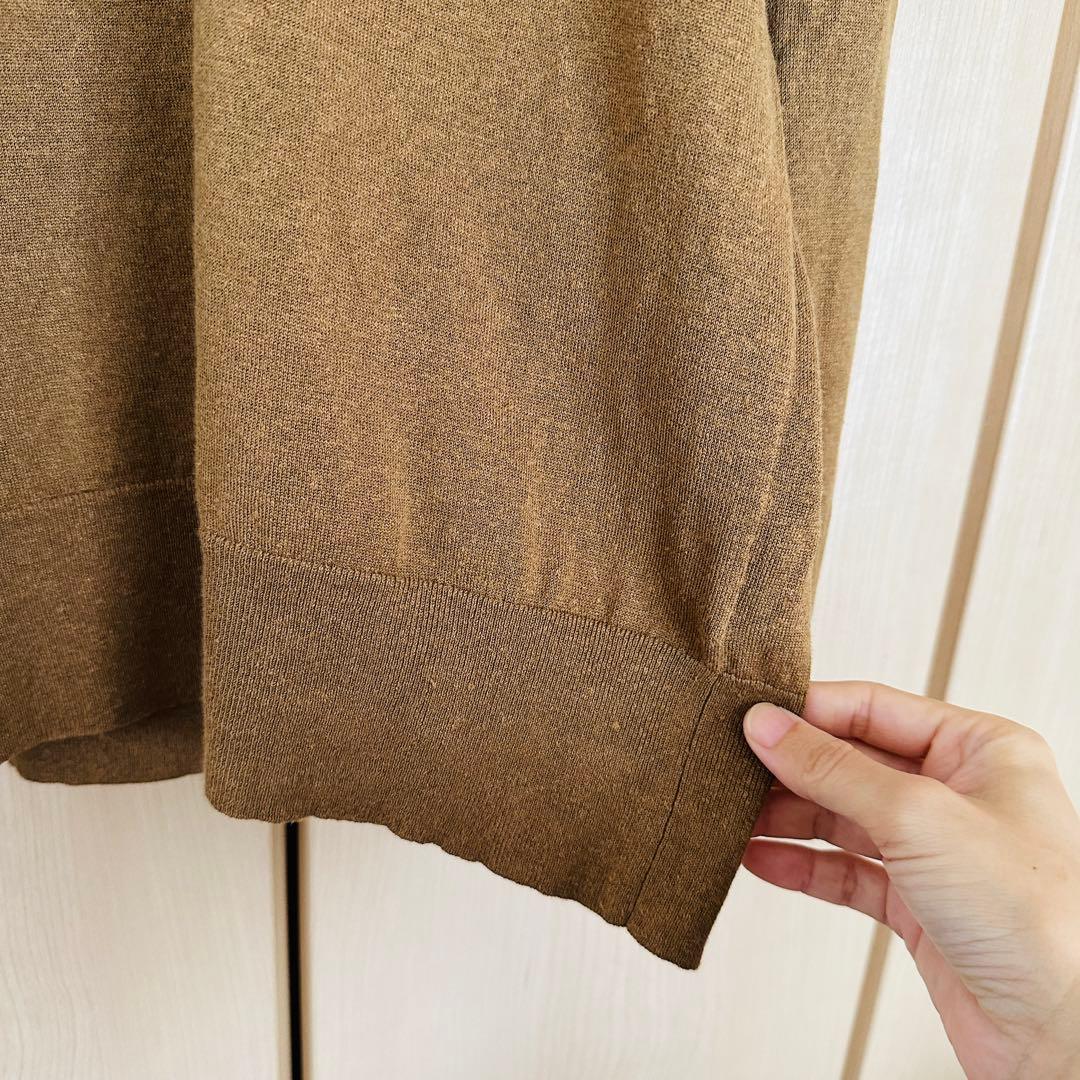 ドゥーズィエムクラス　BRONZER RICH クルーネックプルオーバー