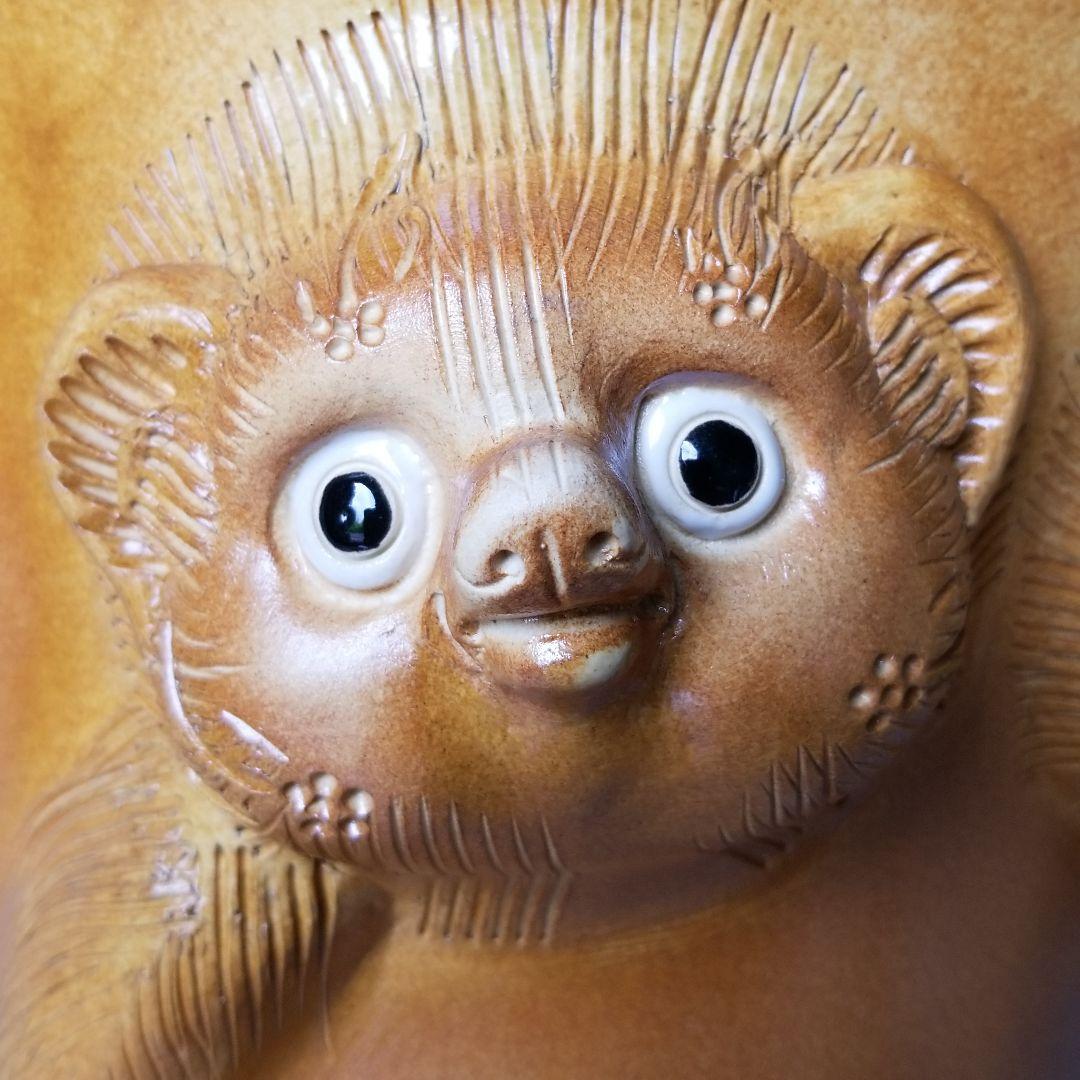 信楽焼 傘立て 夫婦狸 高さ４６cm