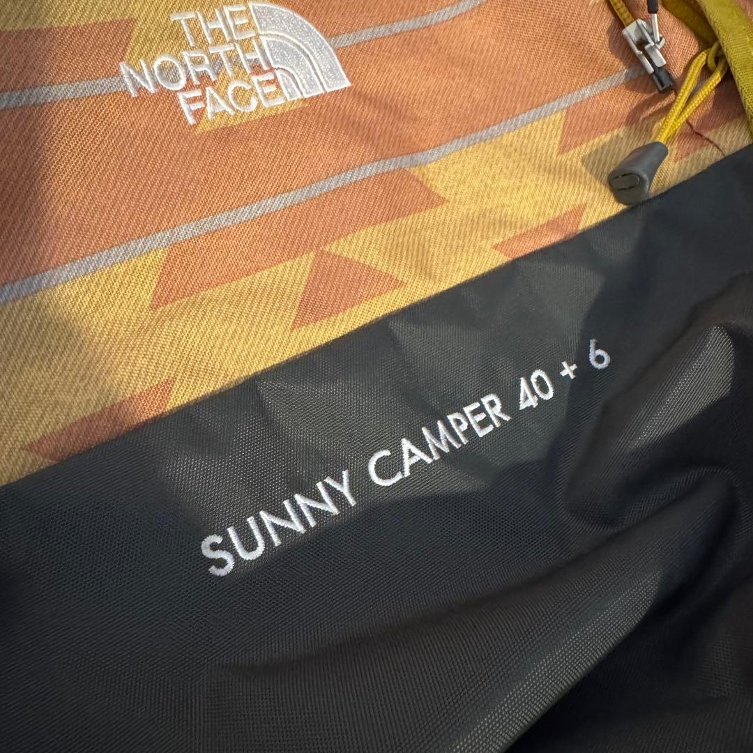 美品 記名なしTHE NORTH FACE サニーキャンパー40+6 修学旅行