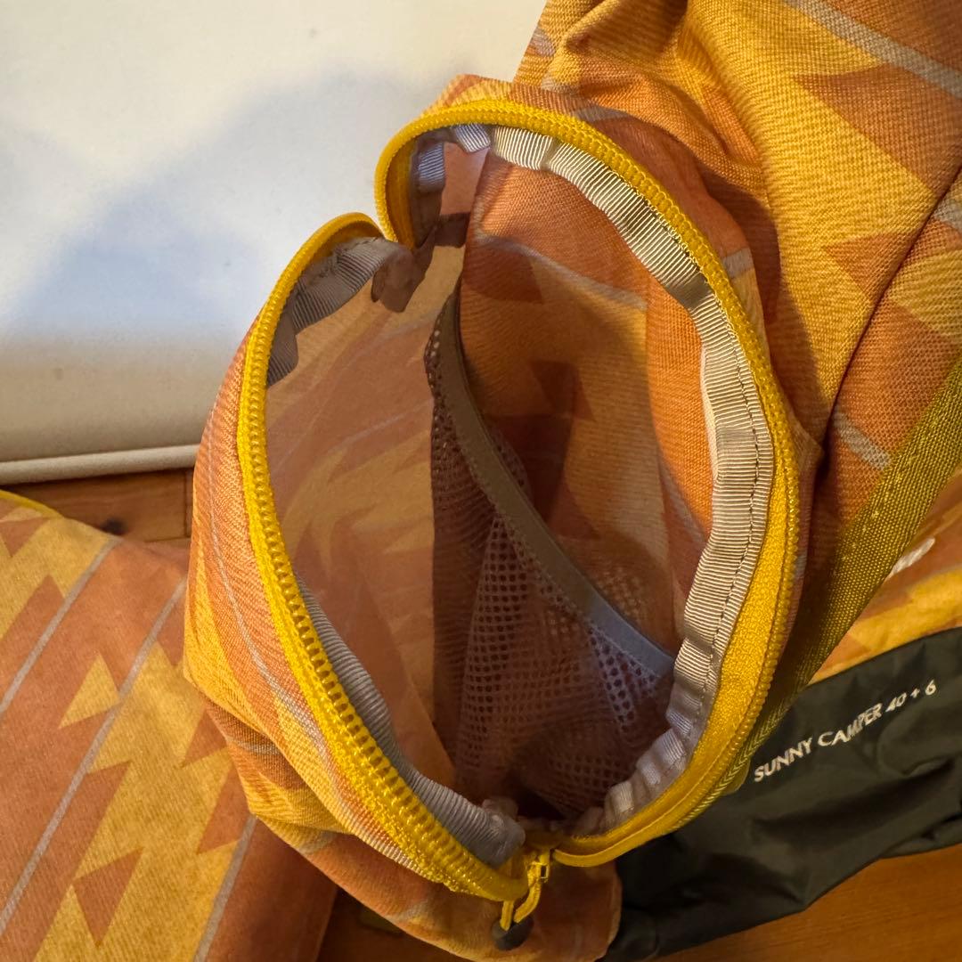 美品 記名なしTHE NORTH FACE サニーキャンパー40+6 修学旅行