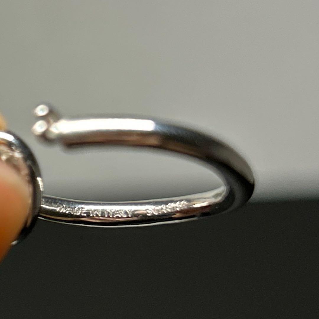 (本日2100まで)美品 片耳のみ CELINE ノットスモールフープピアス