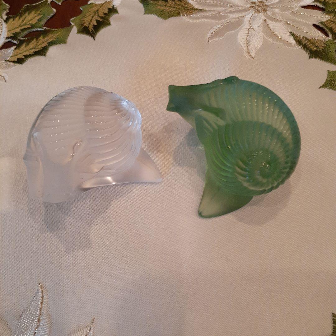 LALIQU、カタツムリの置物、新品未使用品です✨