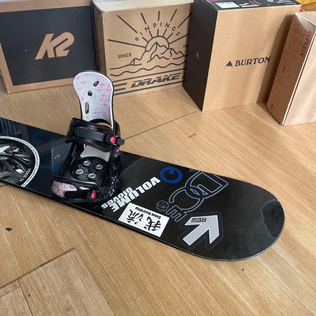 GRAY　良質国産スノーボードセットOGASAKA製　MORROWバイン付