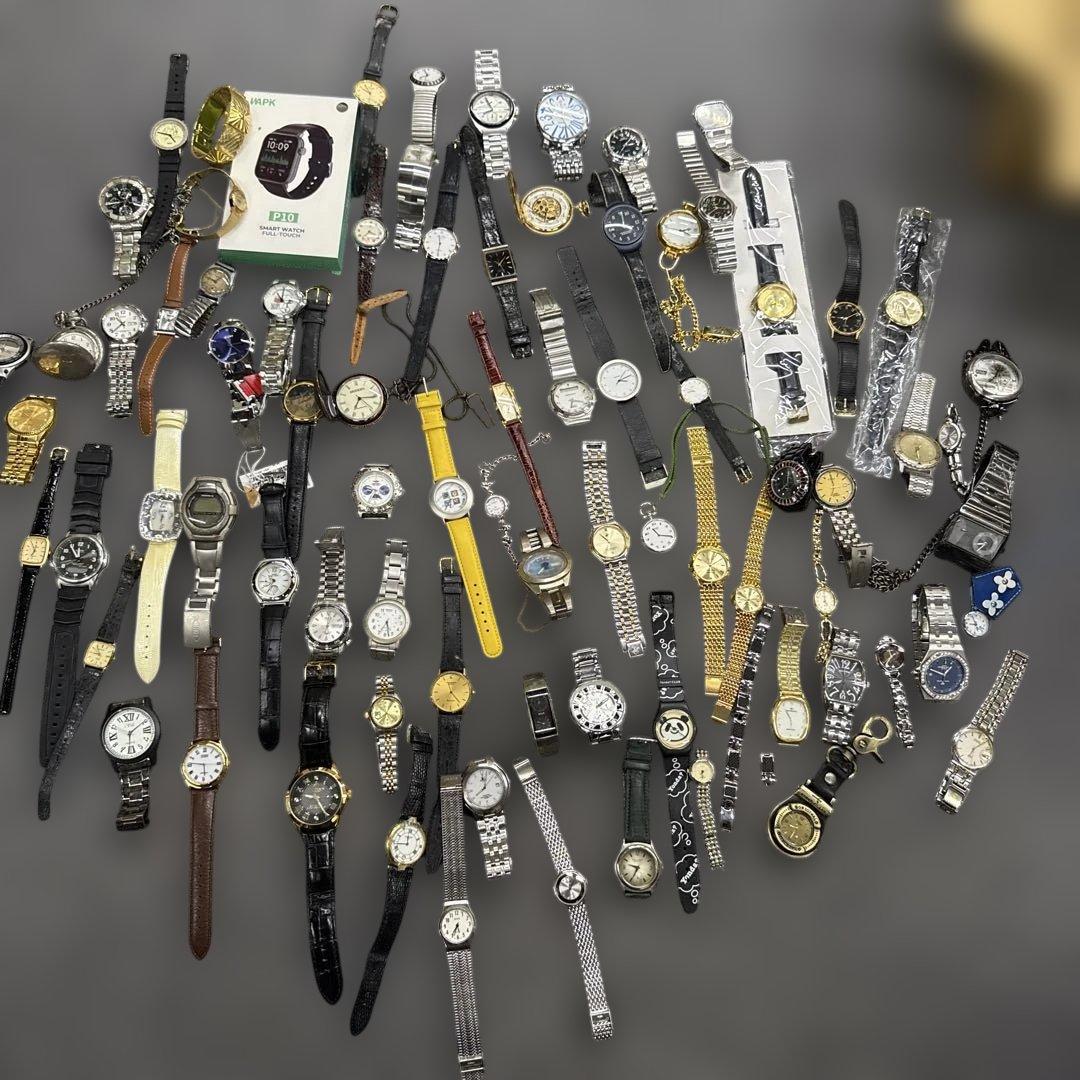サ*ジ様 大量CASIO citizen seiko時計まとめ現状ジャンク60サ
