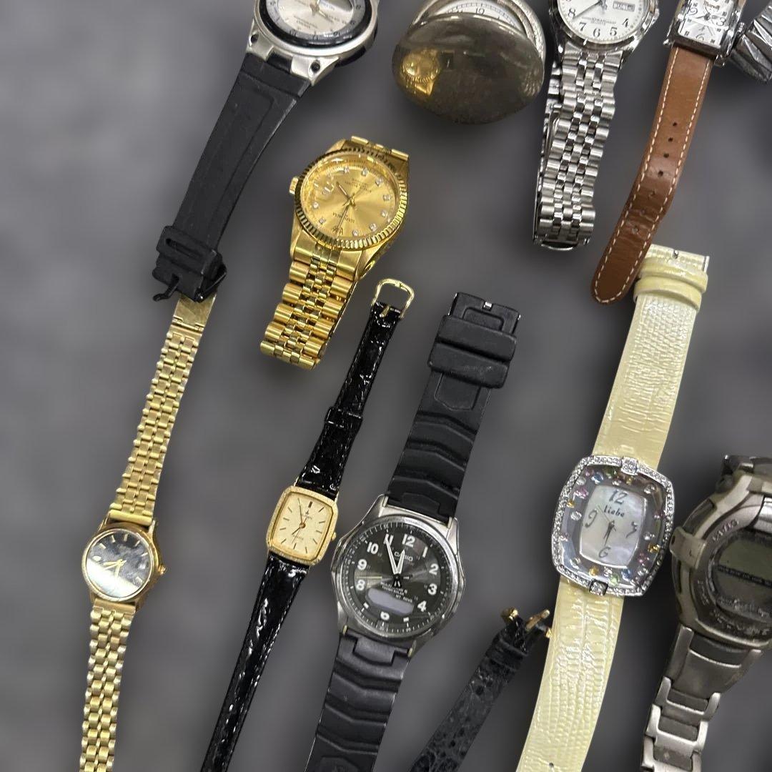 サ*ジ様 大量CASIO citizen seiko時計まとめ現状ジャンク60サ