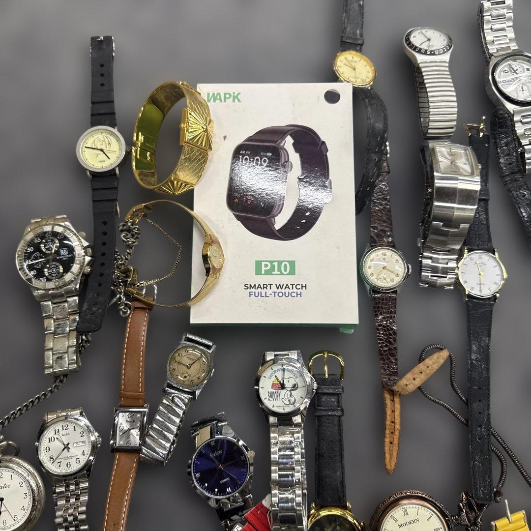 サ*ジ様 大量CASIO citizen seiko時計まとめ現状ジャンク60サ