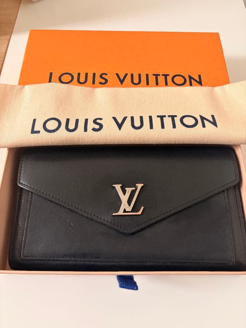 ルイヴィトン ポルトフォイユ マイロックミー 長財布 黒