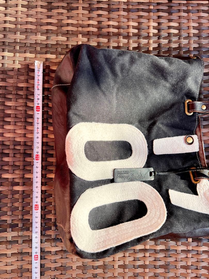 美品⭐︎競走馬使用済　競馬　ゼッケンバッグ　本革　名馬のヘア付き　社台SS 購入品