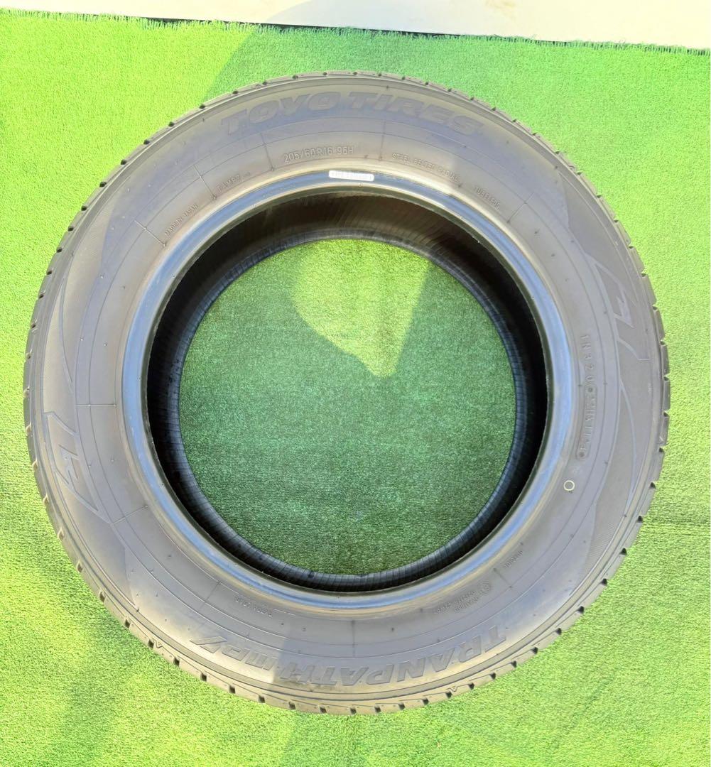 トーヨー トランパス mp7．205/60R16.24年製．深山4本セット