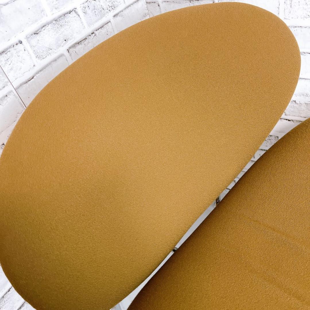 【おしゃれ】オレンジスライスチェア　ピエール・ポーリン　ブラウン　洗浄済み★