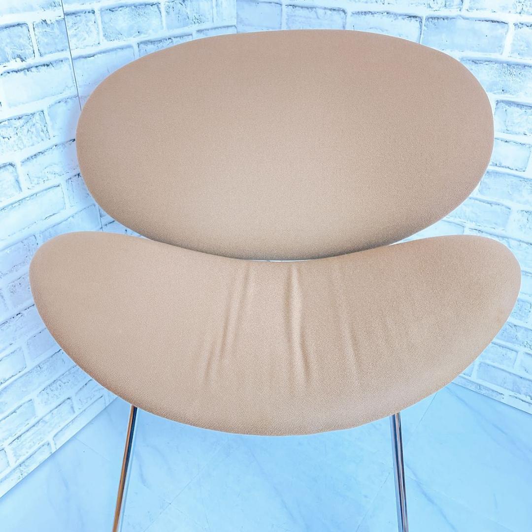 【おしゃれ】オレンジスライスチェア　ピエール・ポーリン　ブラウン　洗浄済み★